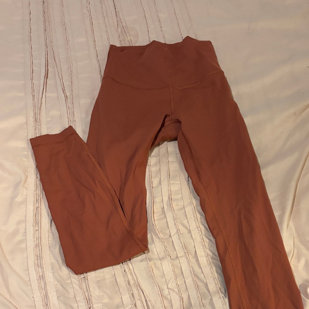 Lululemon Athletica Rust Leggings